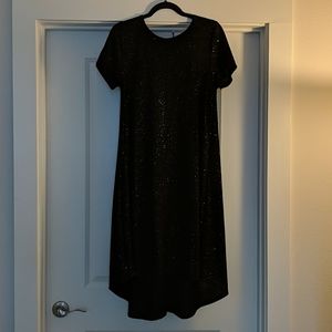 Black Sparkly Lularoe Carly